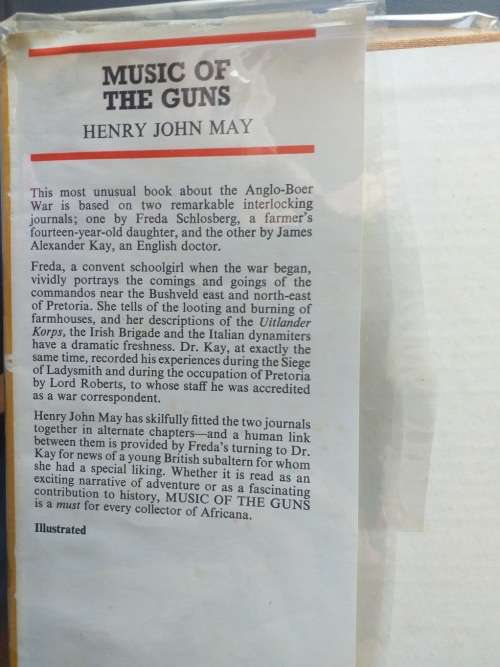 Music of the guns by Henry John May (Anglo Boer War diaries)