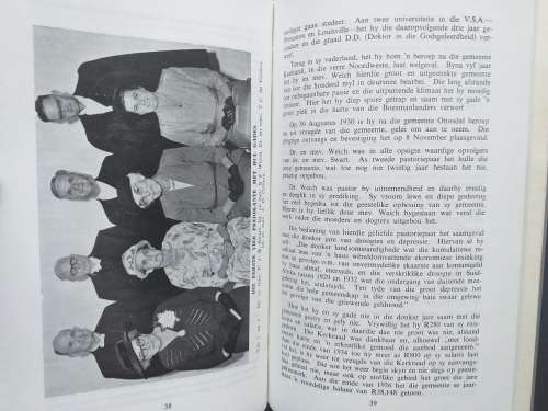 Gedenkboek Goue Jubileum Ned Geref Gemeente Ottosdal 1913-1963