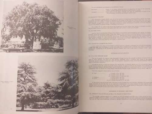 Characteristics and Uses of Trees and Shrubs obtainable from the Forest Department by RJ Poynton