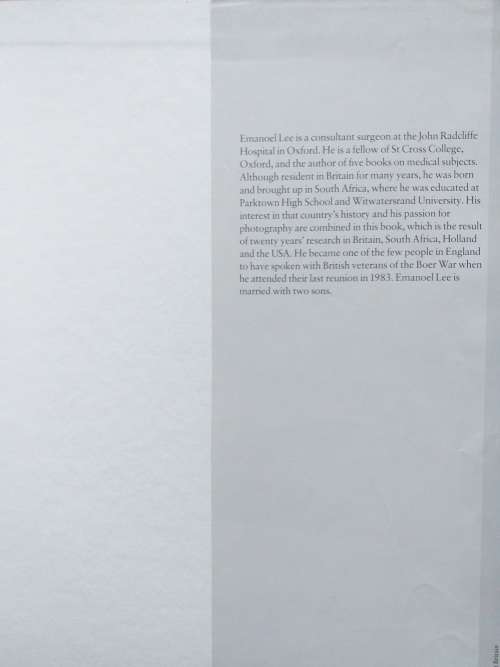 To the Bitter end - Emanoel Lee (Anglo Boer War)