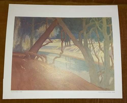 Colour Print of JH Pierneef`s last painting