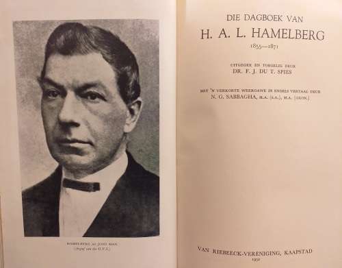 Die dagboek van HAL Hamelberg (Dr FJ du Toit Spies)