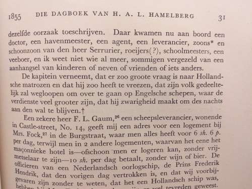 Die dagboek van HAL Hamelberg (Dr FJ du Toit Spies)