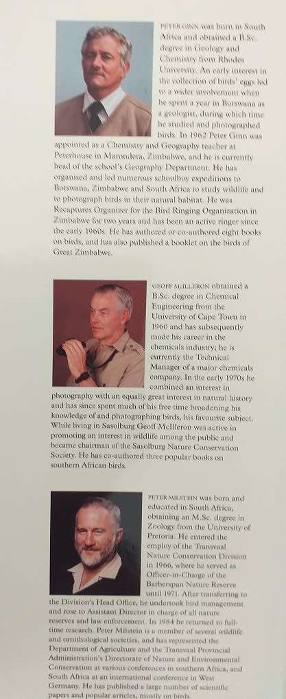 The Complete Book of Southern African Birds (PJ Ginn, WG McIlleron, P Le S Milstein)