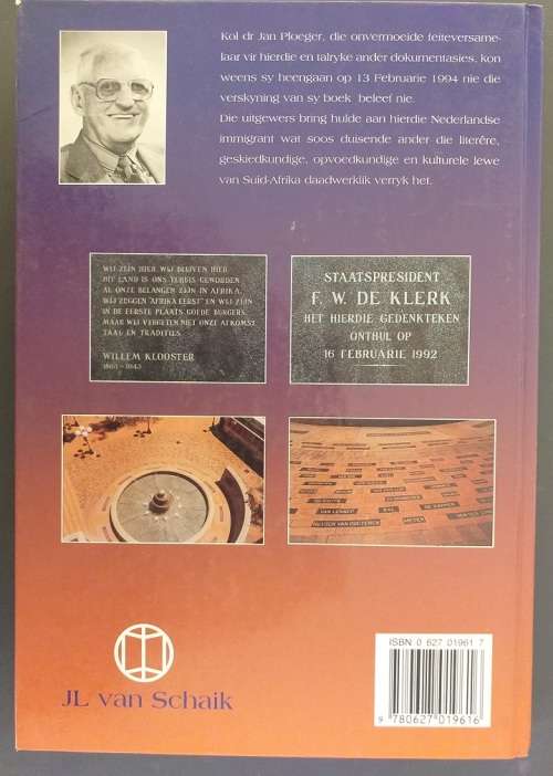Nederlanders in Transvaal 1850-1950 (Jan Ploeger)