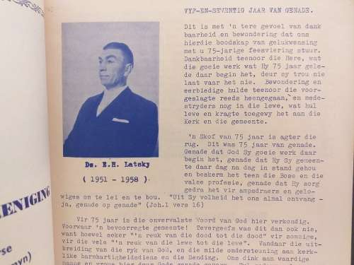 N.G Kerk Die Gemeente Vryheid 1886-1961