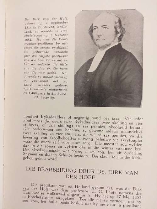 Die Nederduitsch Hervormde Gemeente Rustenburg 1850-1950