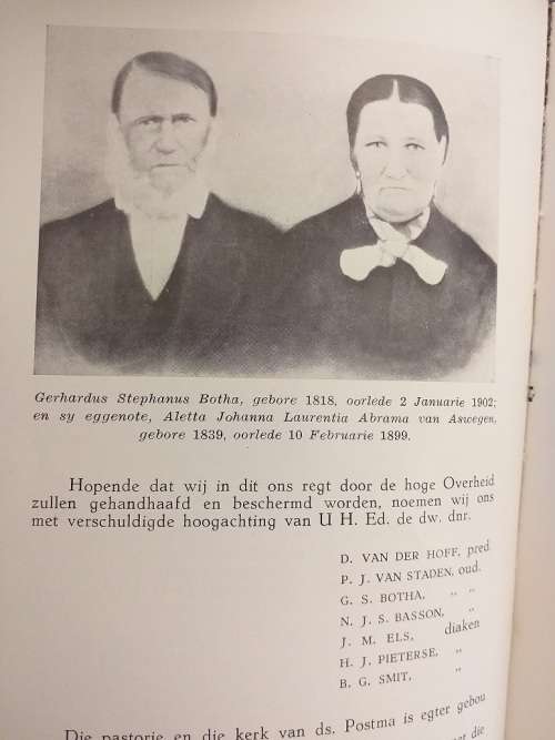 Die Nederduitsch Hervormde Gemeente Rustenburg 1850-1950