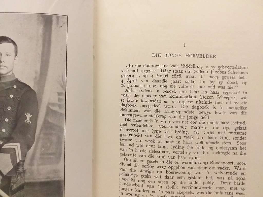 Scheepers se dagboek - Gustav Preller Ons geskiedenis serie