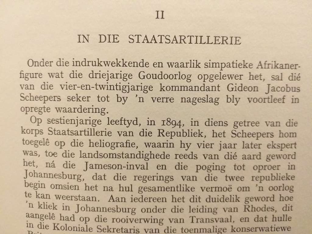 Scheepers se dagboek - Gustav Preller Ons geskiedenis serie