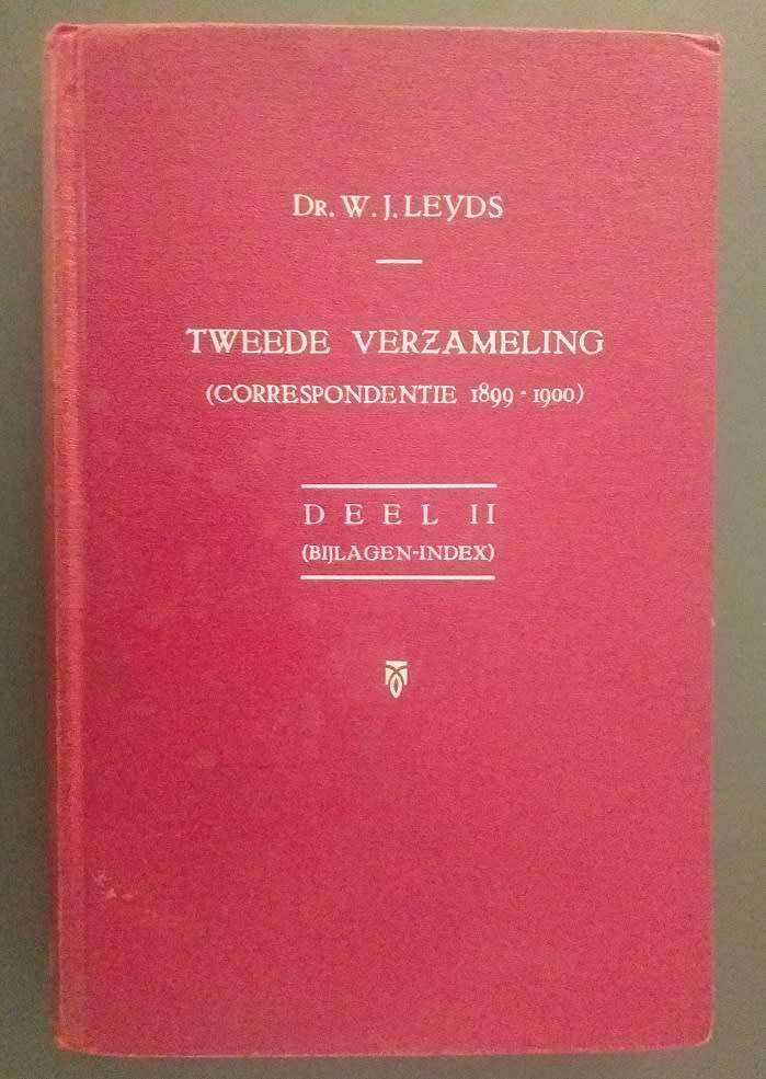 Dr WJ Leyds Tweede Verzameling Correspondentie 1899-1900 Deel II