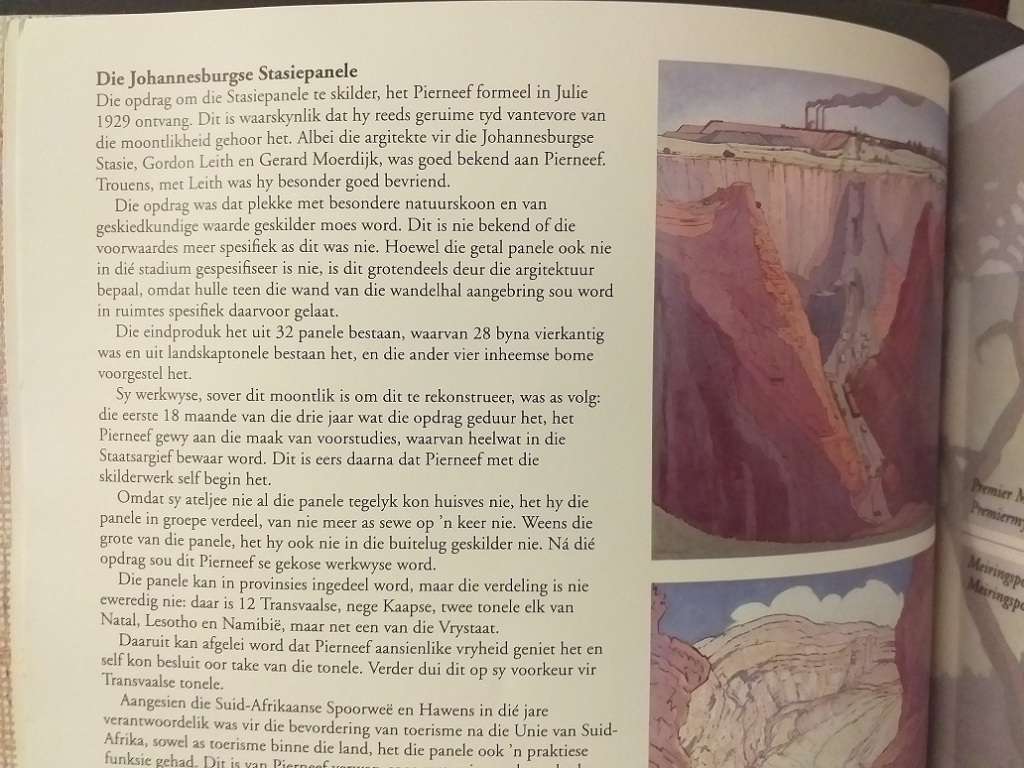 JH Pierneef: The Station panels Die Stasiepanele (Transnet Kunsversameling)