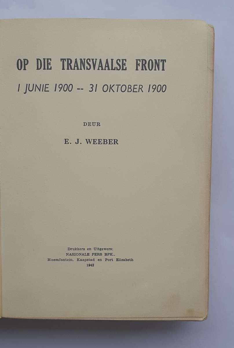Op die Transvaalse Front