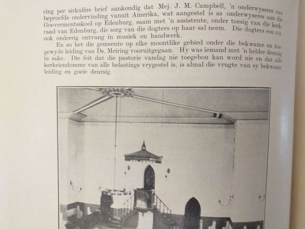 Gedenkboek van die Ned Geref Gemeente Edenburg OVS 1863-1938