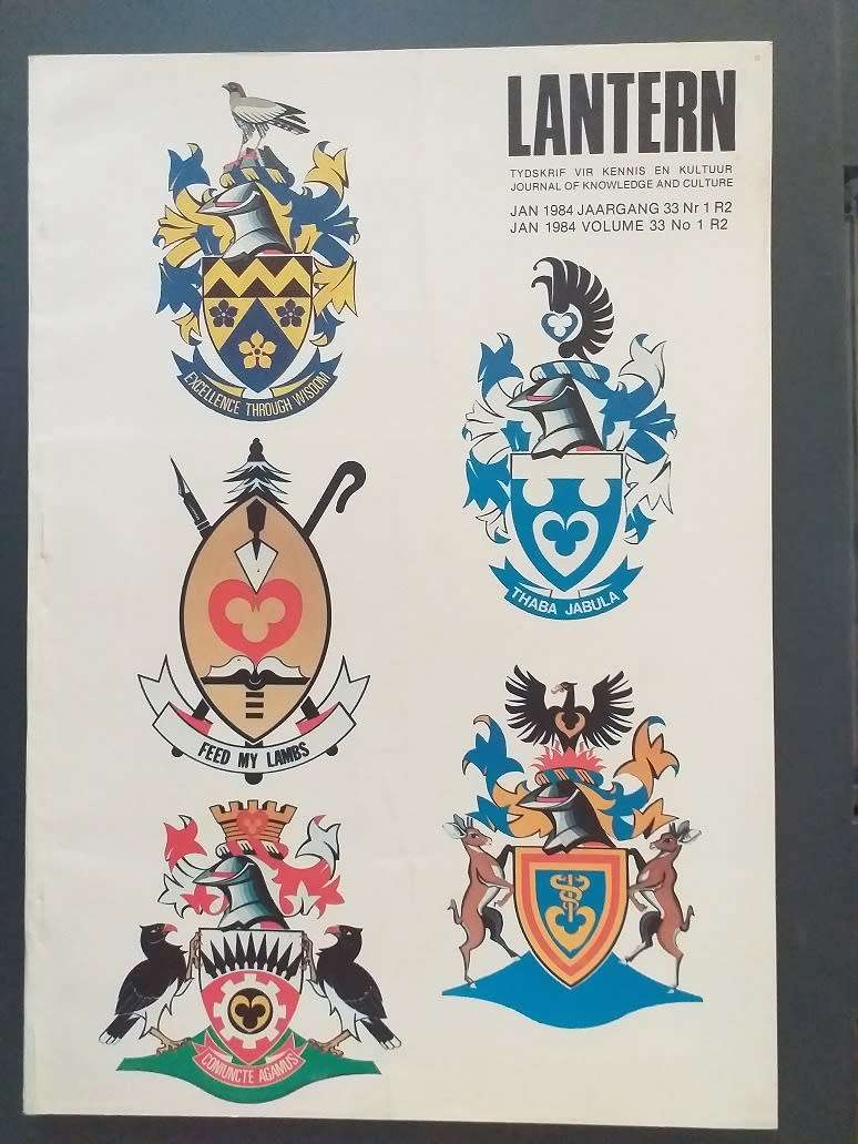 Lantern Tydskrif Magazine Jan 1984 vol 33 nr 1