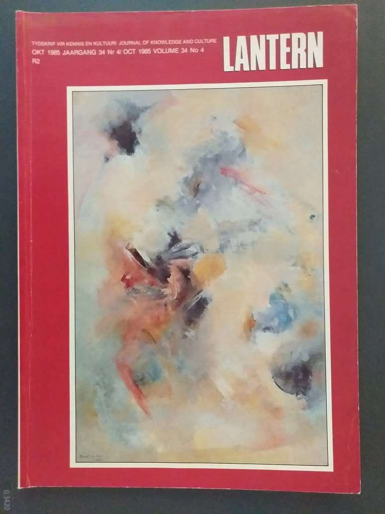 Lantern Tydskrif Magazine Okt 1985 vol 34 nr 4