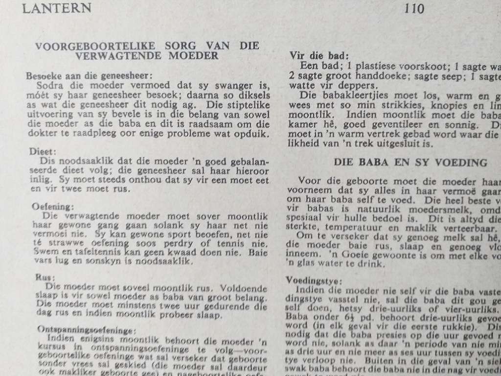 Lantern Tydskrif Magazine Apr 1960 vol 9 nr 4 Tema Huisgesinne