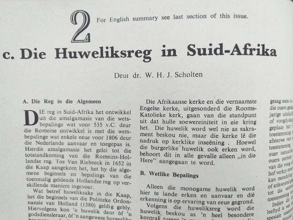 Lantern Tydskrif Magazine Apr 1960 vol 9 nr 4 Tema Huisgesinne