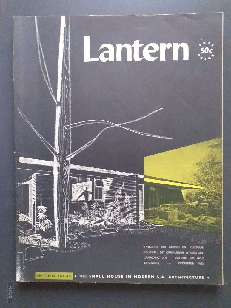 Lantern Tydskrif Magazine Des 1962 vol XII nr 2