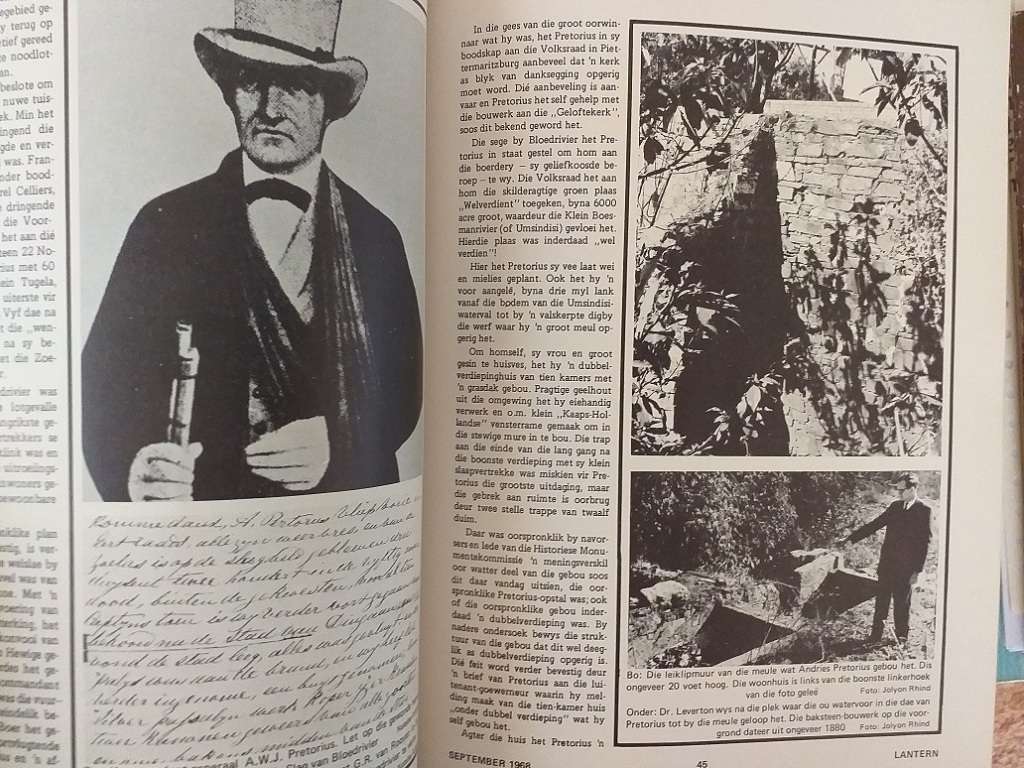 Lantern Tydskrif Magazine Sept 1968 vol XVIII nr 1