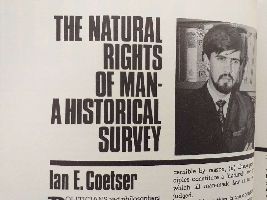 Lantern Tydskrif Magazine Sept 1968 vol XVIII nr 1