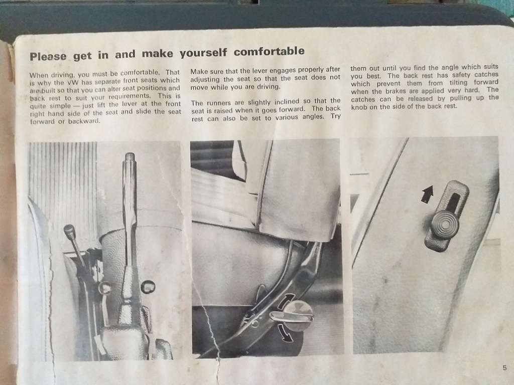 Volkswagen Beetle VW Instruksiehandleiding Instruction Manual WELL USED BUT SEEMS COMPLETE