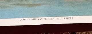 Villa Dubochet Switserland afdruk laaste rusplek van Pres Paul Kruger van die ZAR (Gabriel de Jongh)