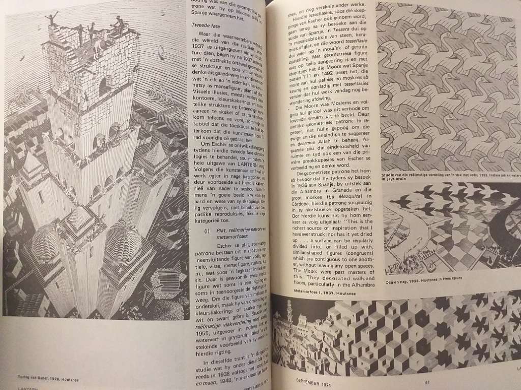 Lantern Tydskrif Magazine  Sept 1974 vol XXIV nr 1 (Artikel oor Die Anglo-Boere Oorlog)