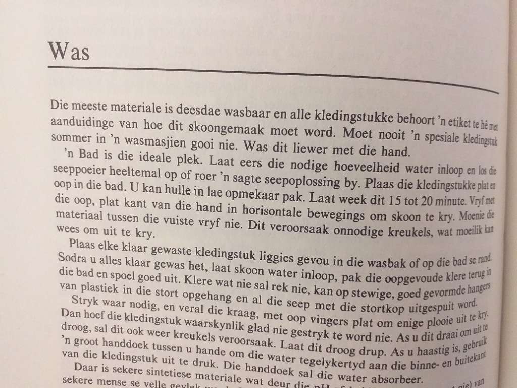 Elegant geklee deur Emsie Schoeman