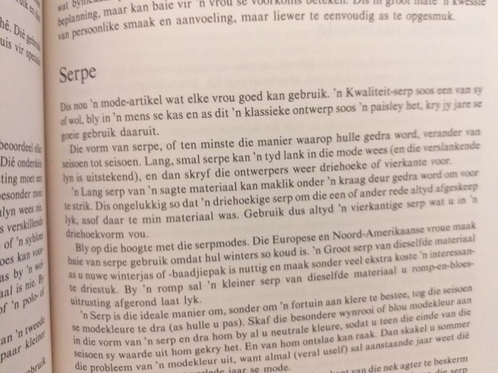 Elegant geklee deur Emsie Schoeman