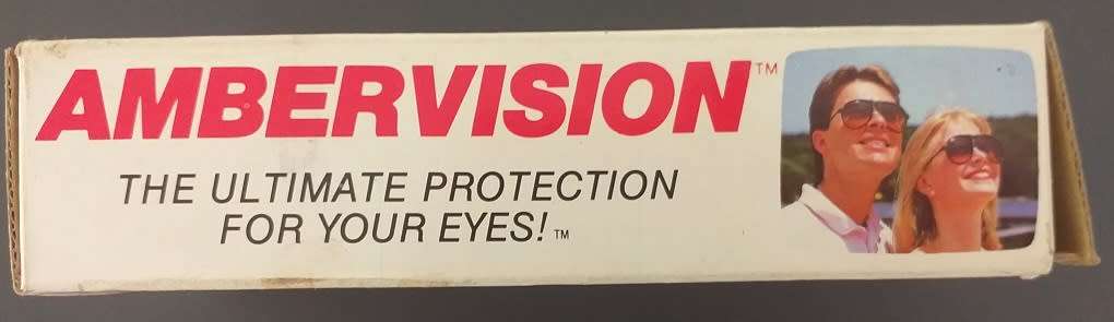 Ambervision - 1980s new old stock retro sunglasses