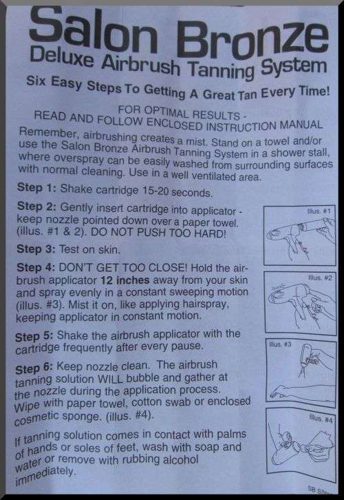 SalonBronze Deluxe Airbrush Tanning System