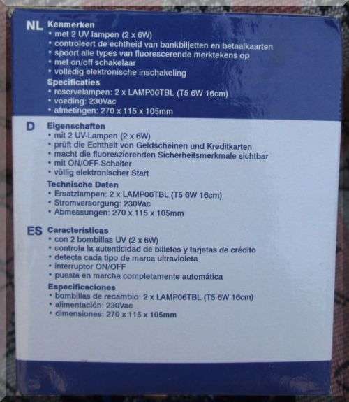 Counterfeit Detector