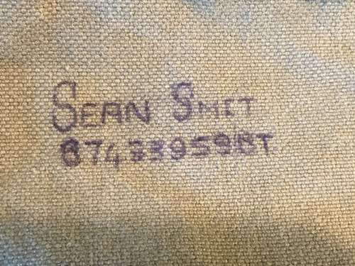 SA Army grootsak webbing