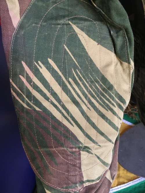 Rare Rhodesian camo tailored bush jacket