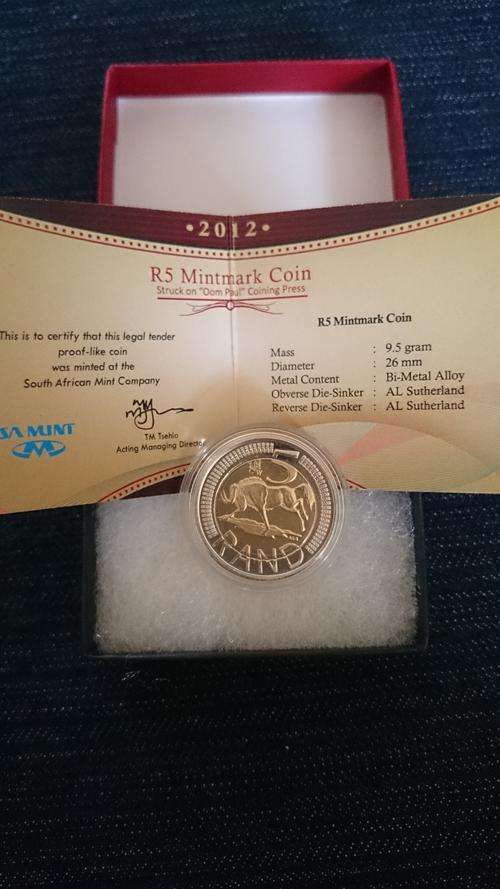 2012 "Oom Paul" Proof like R5