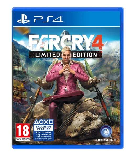 FARCRY 4 - LIMITED EDITION - PS4 Game - FREE SHIPPING