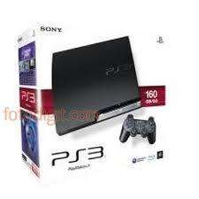 Sony PlayStation 3 Slimline 160GB Black (CECH-3004A) and 1 x Sony Dual Shock Controller + Invoice