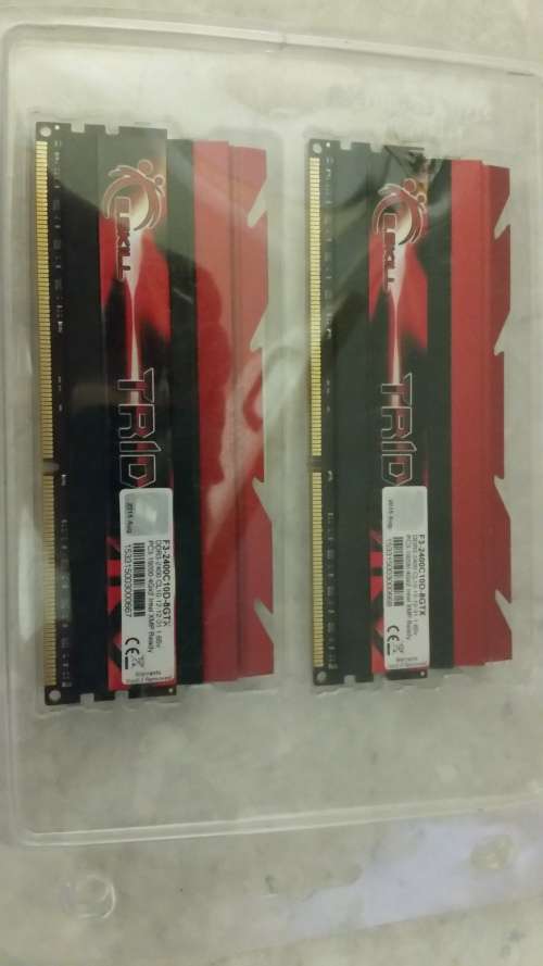 G.SKILL TRIO X - F3-2400C10D-8 GTX - 8GB (4GBx2) - Dual Channel Kit - MEMORY  (RAM) - NEW