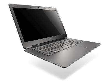 Acer Aspire S3 - i7-2637M - 2.8GHZ, 4GB RAM, 20GB SSD / 500GB HDD ,WIN 10, Microsoft office 2013