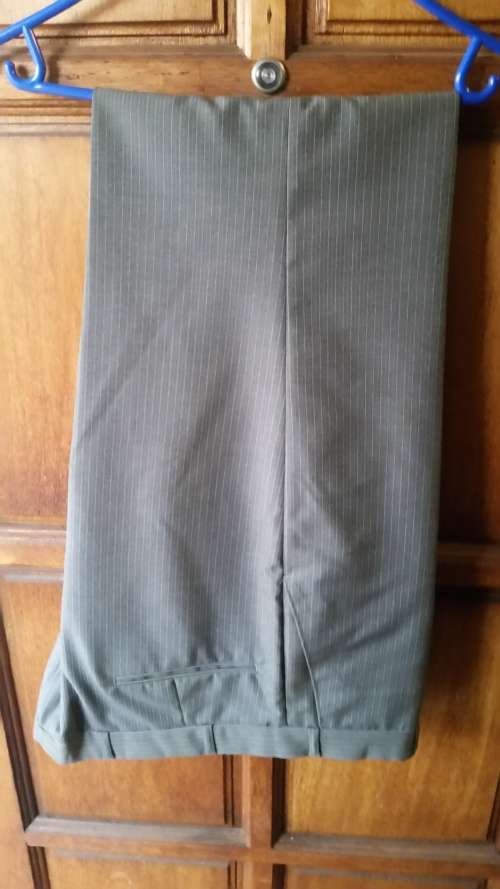 Mens Grey Suit Primarus Tailor made Matric Farewell/ Groomsmen Men Wedding - Pure New Wool - 36