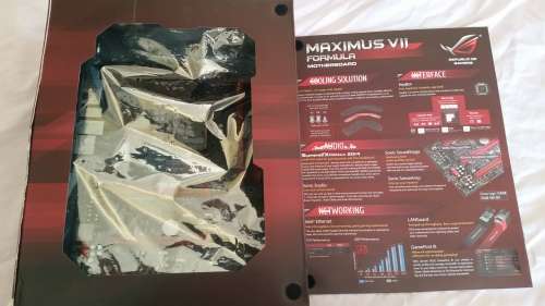 ASUS - MAXIMUS VII(7)FORMULA MOTHERBOARD - LGS1150 - INTEL Z97 - 4TH / 5TH GEN - NAVIDIA /AMD /HD 4K