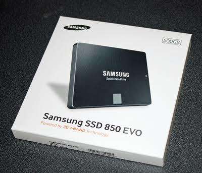 Samsung SSD 850 EVO - 500 GB SSD - Solid State Drive