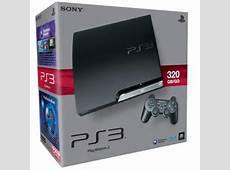 Sony PlayStation 3 Slimline 320G Charcoal Black  (CECH-2504B) + Sony Dual Shock 3 Sixaxis wireless