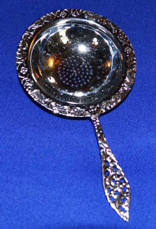 Decorated Tea Strainer