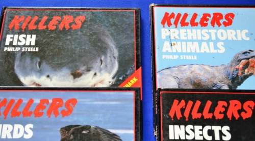 Children's Educational Books x 4 - "Killers" Series