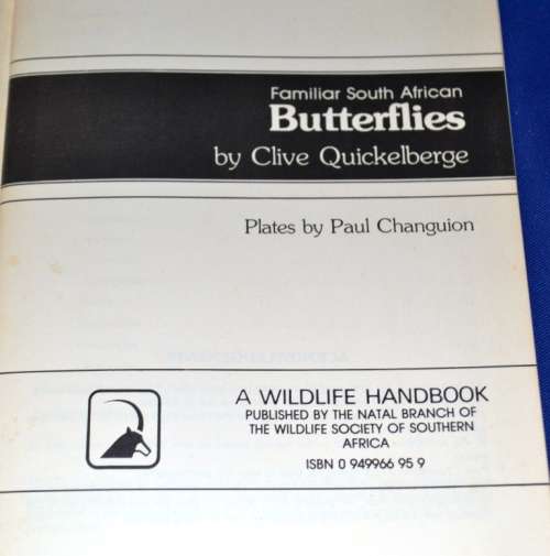 Familiar South African Butterflies - Clive Qickelberge