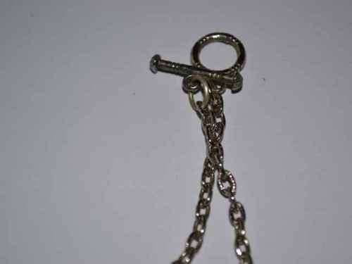 Costume Jewelry - Pearl and Silver beaded Necklace