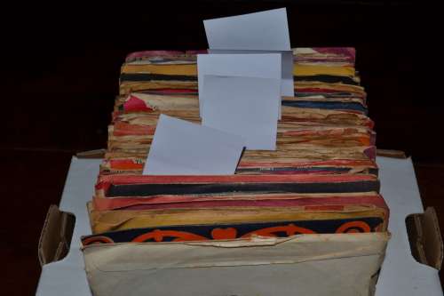 60 records ..  Collection of Vintage Seven Single Vinyl Records