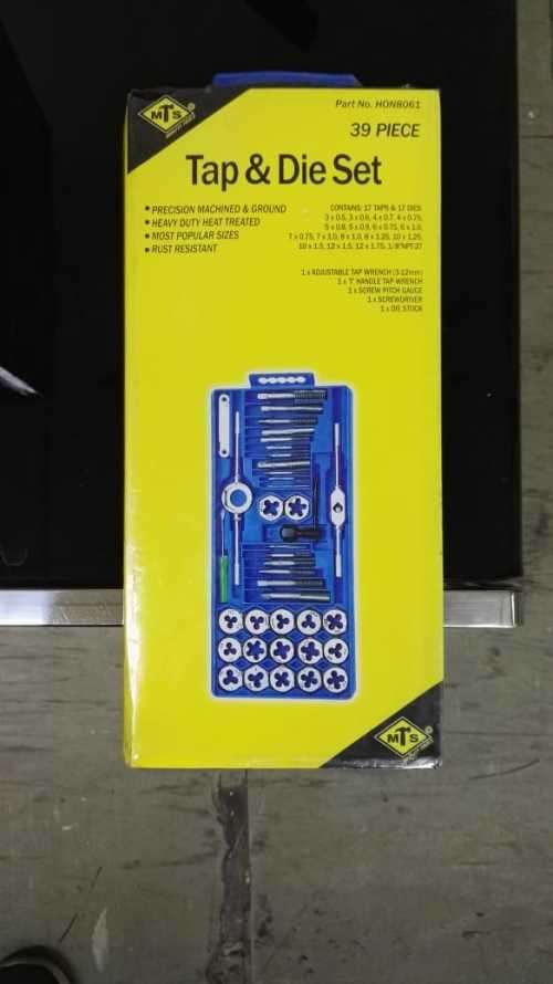 39 Piece Tap And Die Set